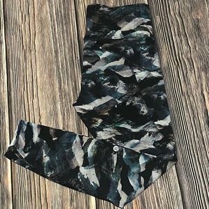 Lululemon Fast and Free Tight II 25" Non-Reflective Nulux